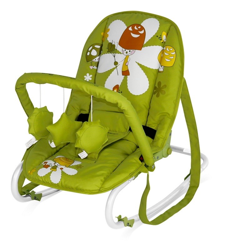 Шезлонг Bertoni TOP RELAX (green mushrooms)